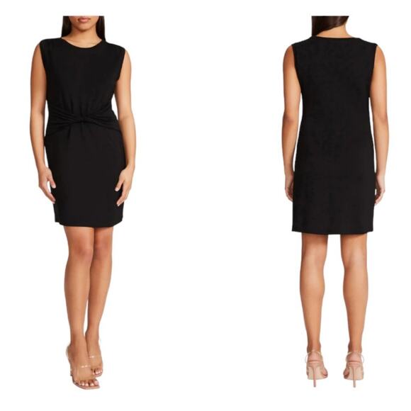 Steve Madden After Sunrise Minidress Black Size Small NWT $69 MSRP - Picture 1 of 9